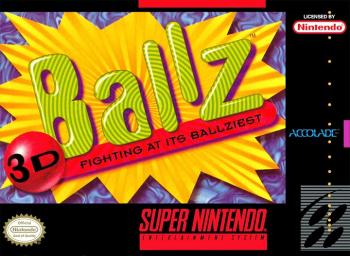Cover 3D Ballz for Super Nintendo